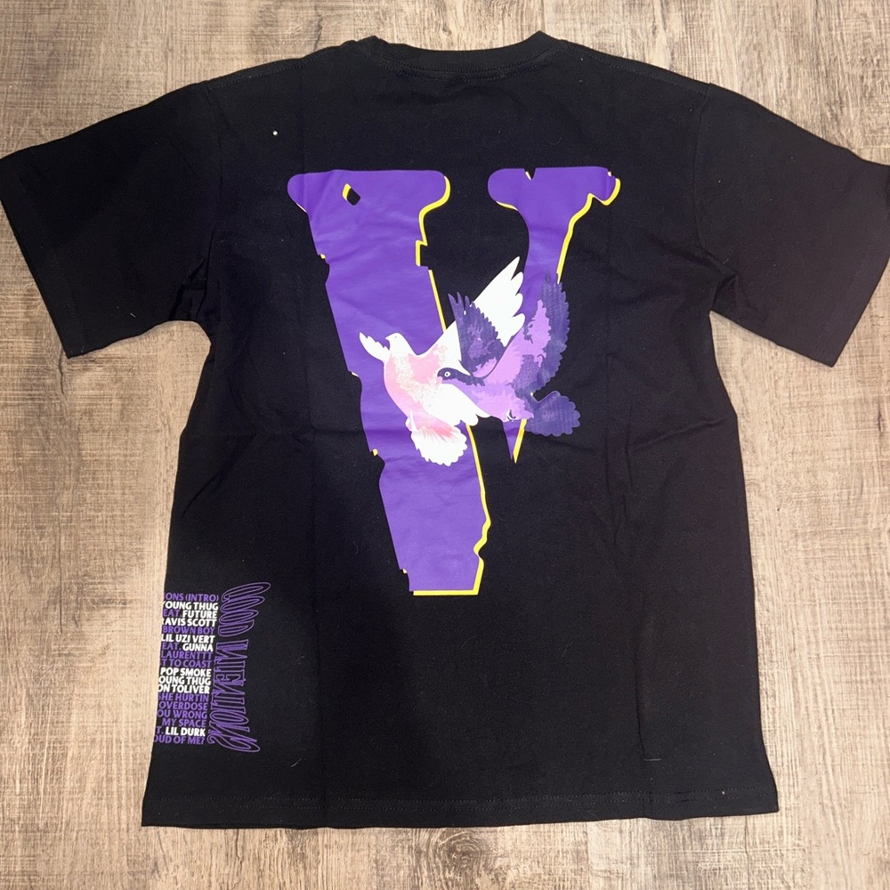 Vlone “Good Intentions” Raper Featured Shirt